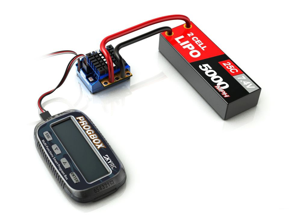 Skyrc progbox Smart Box para RC-configuración motor cinemático kv/RPM tester batería